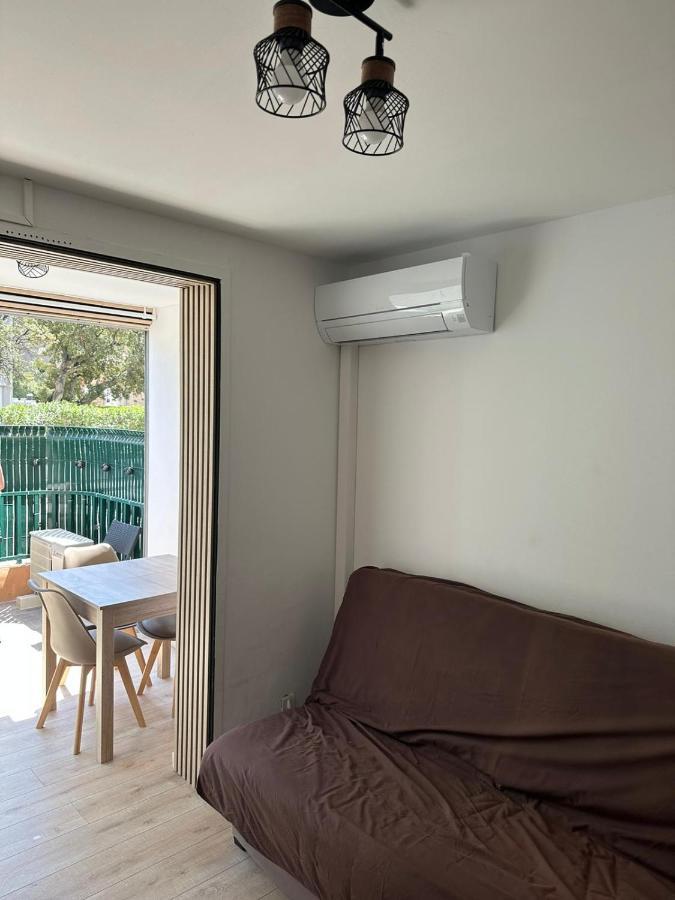 Charmant Studio Neuf 150M Plage Sur Avenue Principale Climatise Et Parking Cavalaire-sur-Mer Eksteriør billede